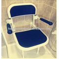 New design multifuncation foldable wall mounted shower chair//folding shower chair with CE